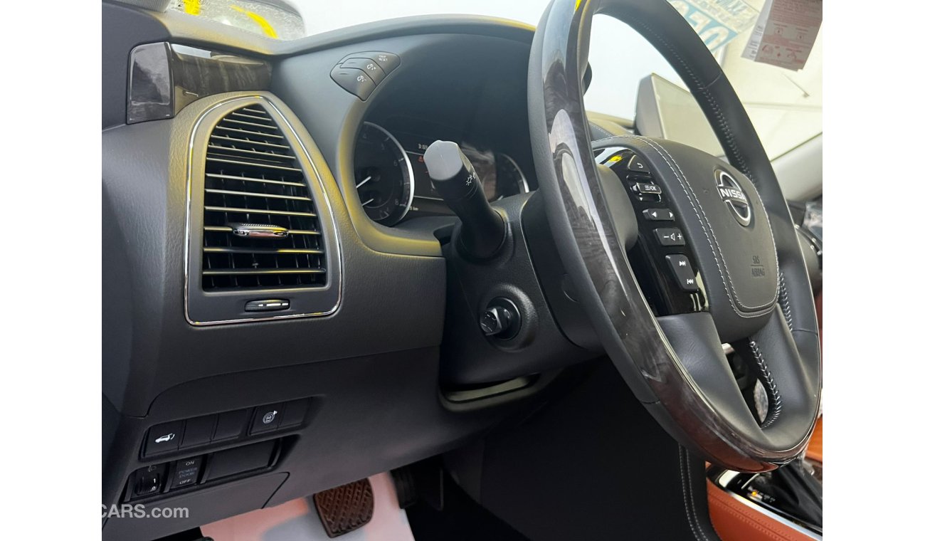 نيسان باترول Platinum 4.0L V6 Petrol / Driver Power Seat / Leather Seats / DVD ( CODE # NPF22)