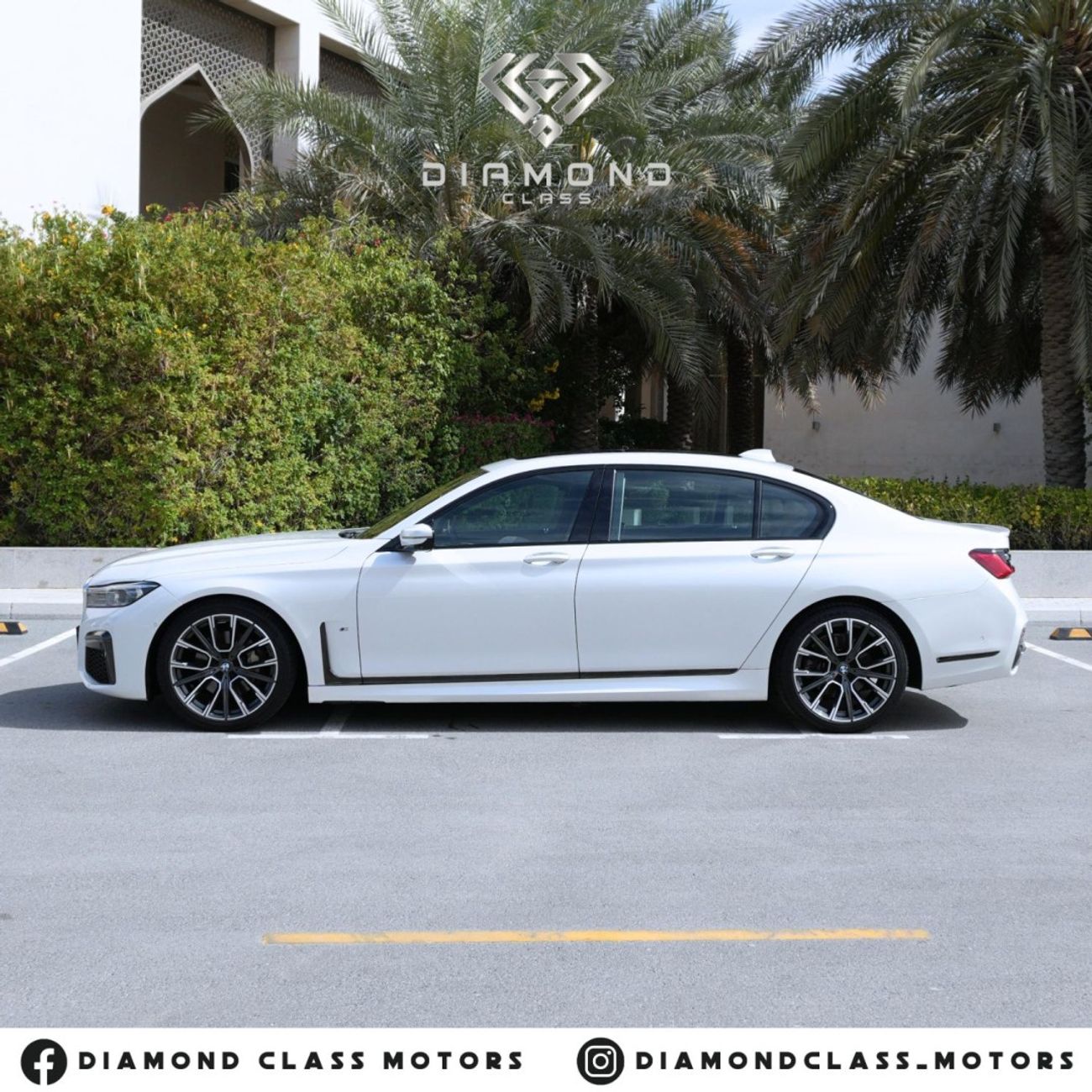 BMW 730Li Luxury M Sport Package 2.0L BMW 730Li  M-kit Top Option  Panoramic  2021 GCC  Under Warranty