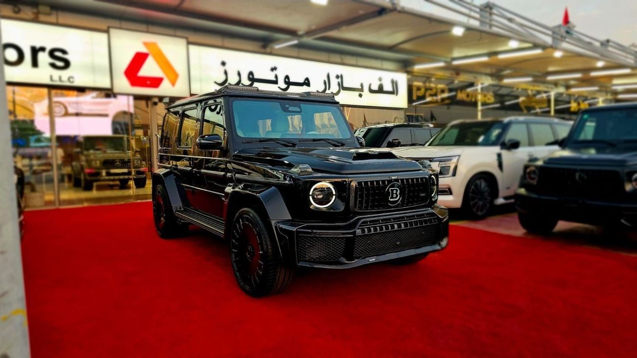 برابوس جي 800 ويدستار - مرسيدس-إيه إم جي جي 63 برابوس G800 موديل 2025 – لون أسود | كاربون كامل | SUV فاخرة عالية الأداء