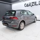 Volkswagen Golf AED 882 / Month | 0% Down Payment | Excellent Condition
