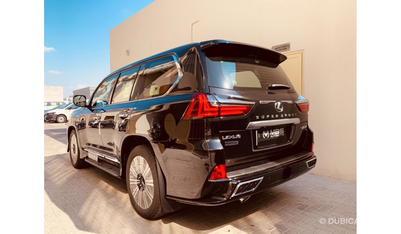 Lexus LX570 Super Sport 5.7L Petrol Full Option with MBS Autobiography VIP Massage Seat ( Export Only)