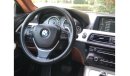 BMW 650i BMW 650 MODEL 2013 GCC CAR PERFECT CONDITION FULL OPTION PANORAMIC ROOF LEATHER SEATS 5 CAMR navigat