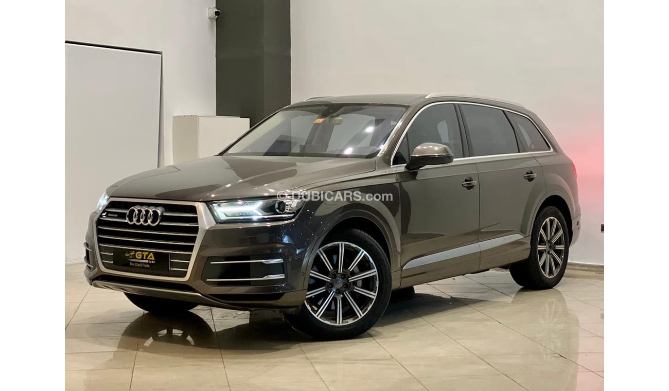 أودي Q7 2016 Audi Q7 S-line 45TFSI Quattro, Full Audi Service History, Warranty, GCC