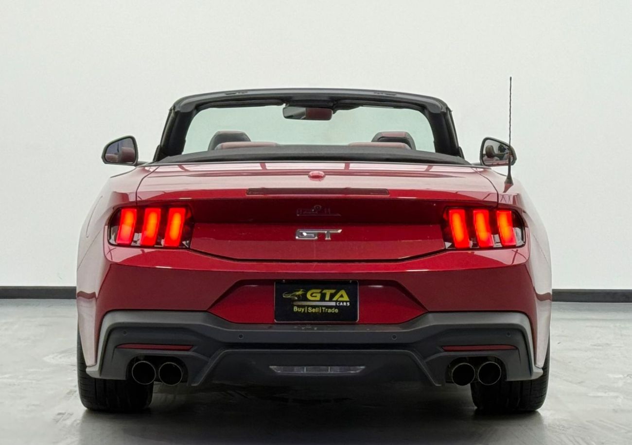 Ford Mustang GT Premium 5.0L (435 HP) Convertible A/T 2024 Ford Mustang GT Premium Cabriolet, April/2029 Ford War
