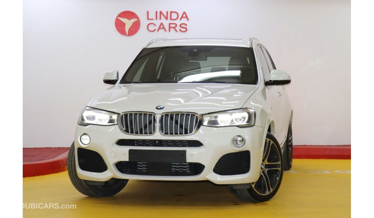 بي أم دبليو X3 BMW X3 X-Drive 28i M-Sport 2017 GCC under Agency Warranty with Zero Down-Payment.