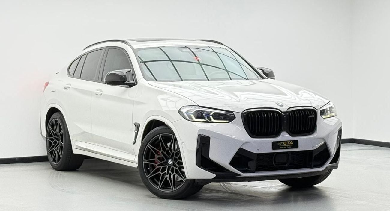 BMW X4M SL Competition 3.0L (503 HP) 2022 BMW X4M Competition, 2027 BMW Warranty + Service Pack, Full BMW Se