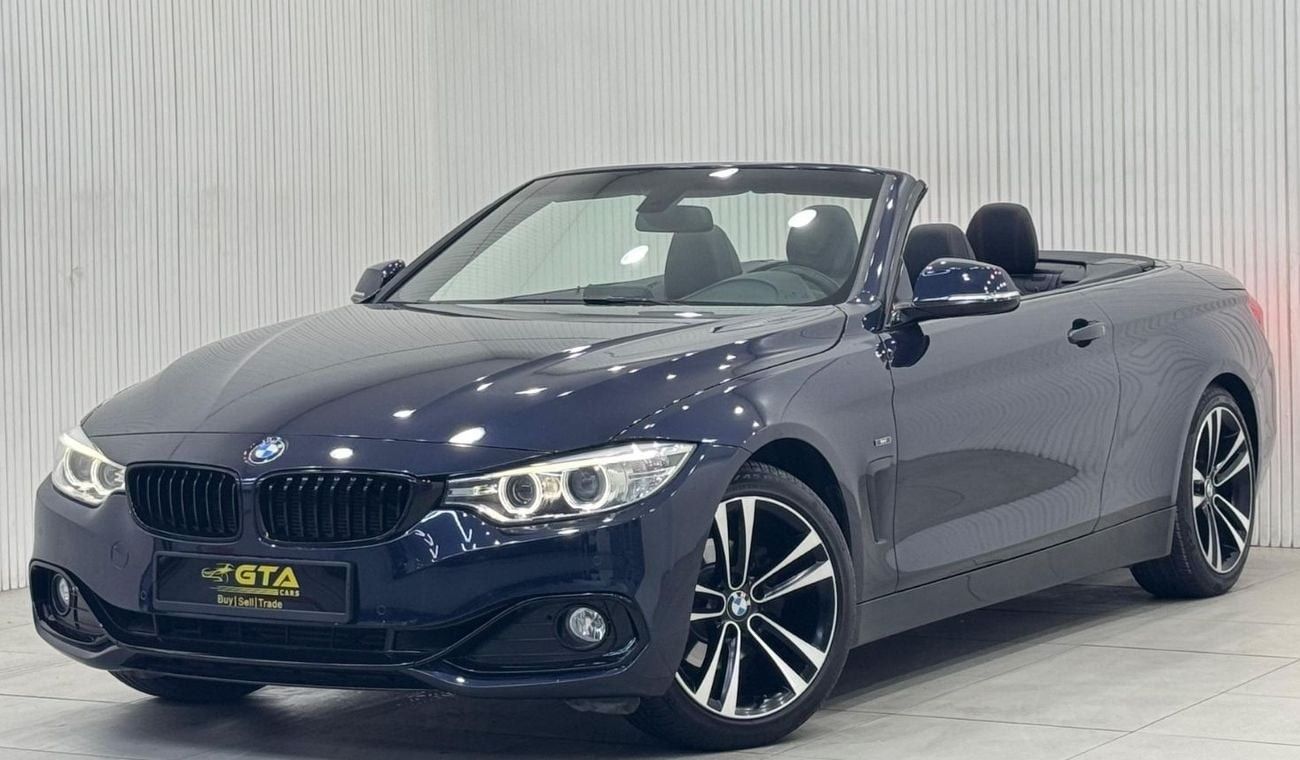 BMW 420i Sport Line 2.0L 2015 BMW 420i Sport-Line, Service History, Excellent Condition, GCC