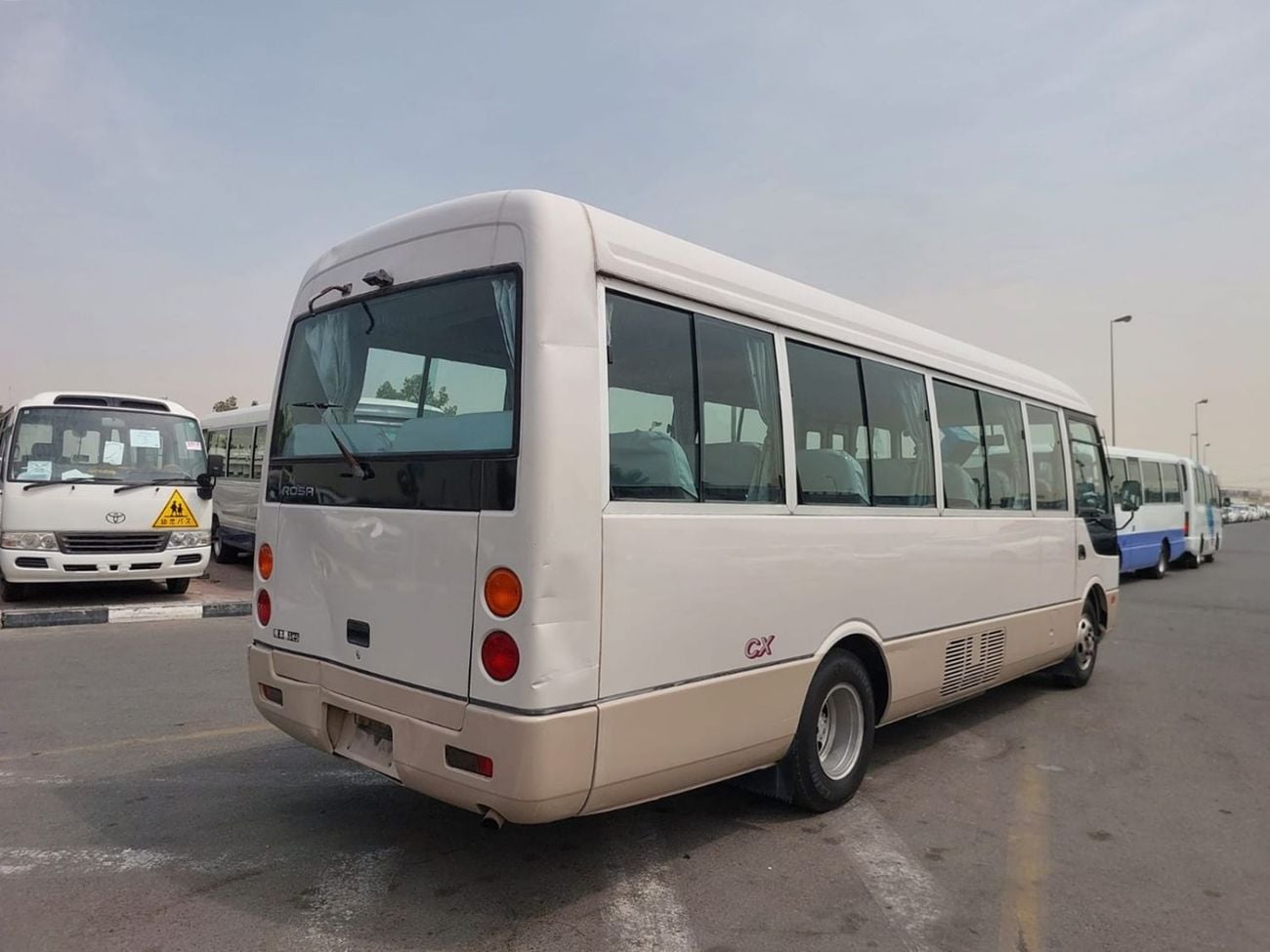 ميتسوبيشي روزا (RAMADAN OFFER) MITSUBISHI ROSA BUS RHD 1998 MODEL 5.2 L DIESEL MANUAL(PM00446)