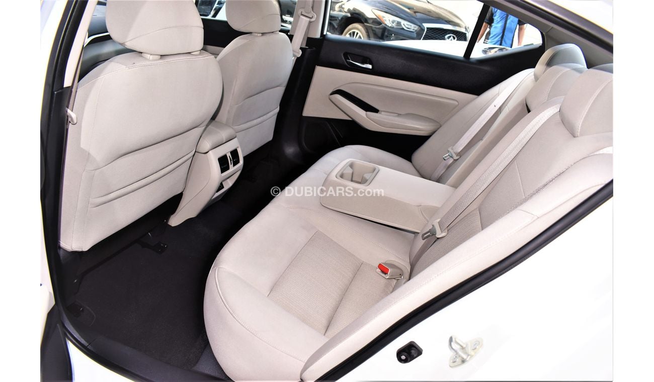 Nissan Altima AED 1089 PM 2.5L AT A/W GCC DEALER WARRANTY