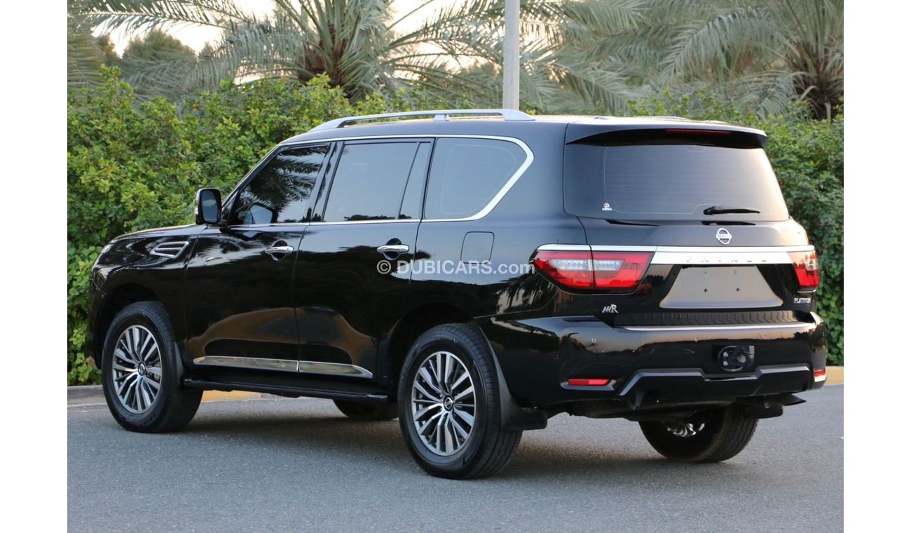 نيسان باترول SE بلاتينوم سيتي نيسان باترول بلاتينيوم 6 سليندر 2020 فل ابشن بحاله ممتازه بدون حوادث