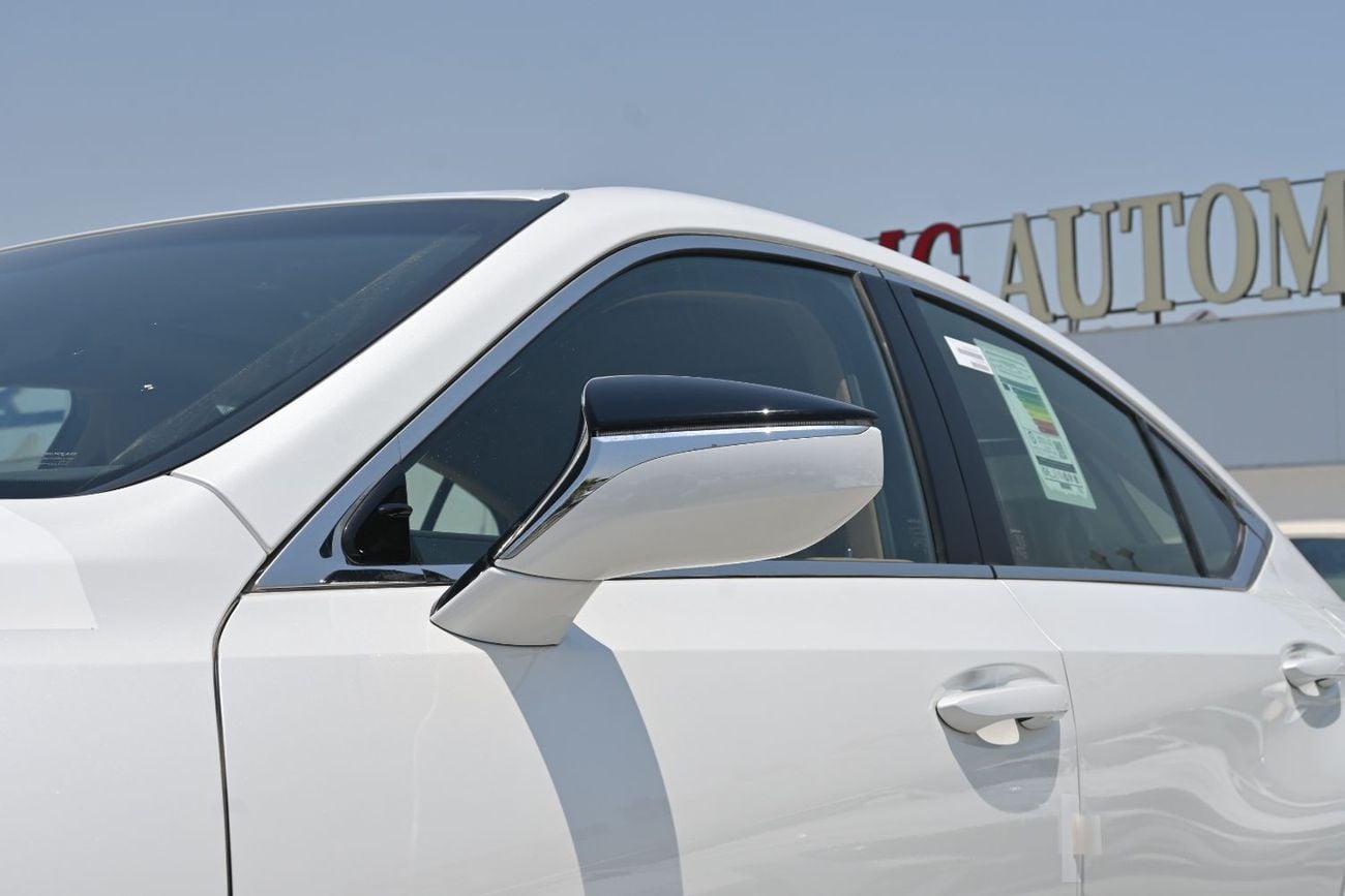 لكزس ES300h PLATINUM Lexus ES300H 2.5L Hybrid, Color White Model 2025