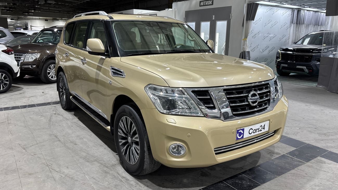 نيسان باترول 2018 LE TITANIUM | AED 2018/Month | 0 DP | 30 Day Return | Warranty | Service History