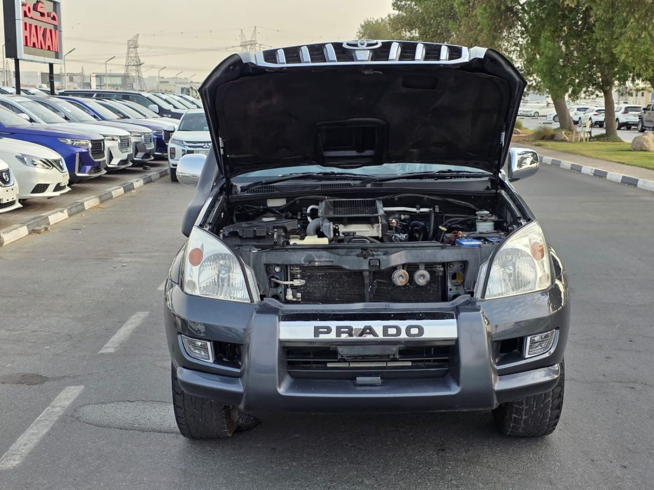 Toyota Prado DIESEL PRADO 3.0 LITER 1KZ ENGINE GREY COLOR 2004 MODEL AUTOMATIC