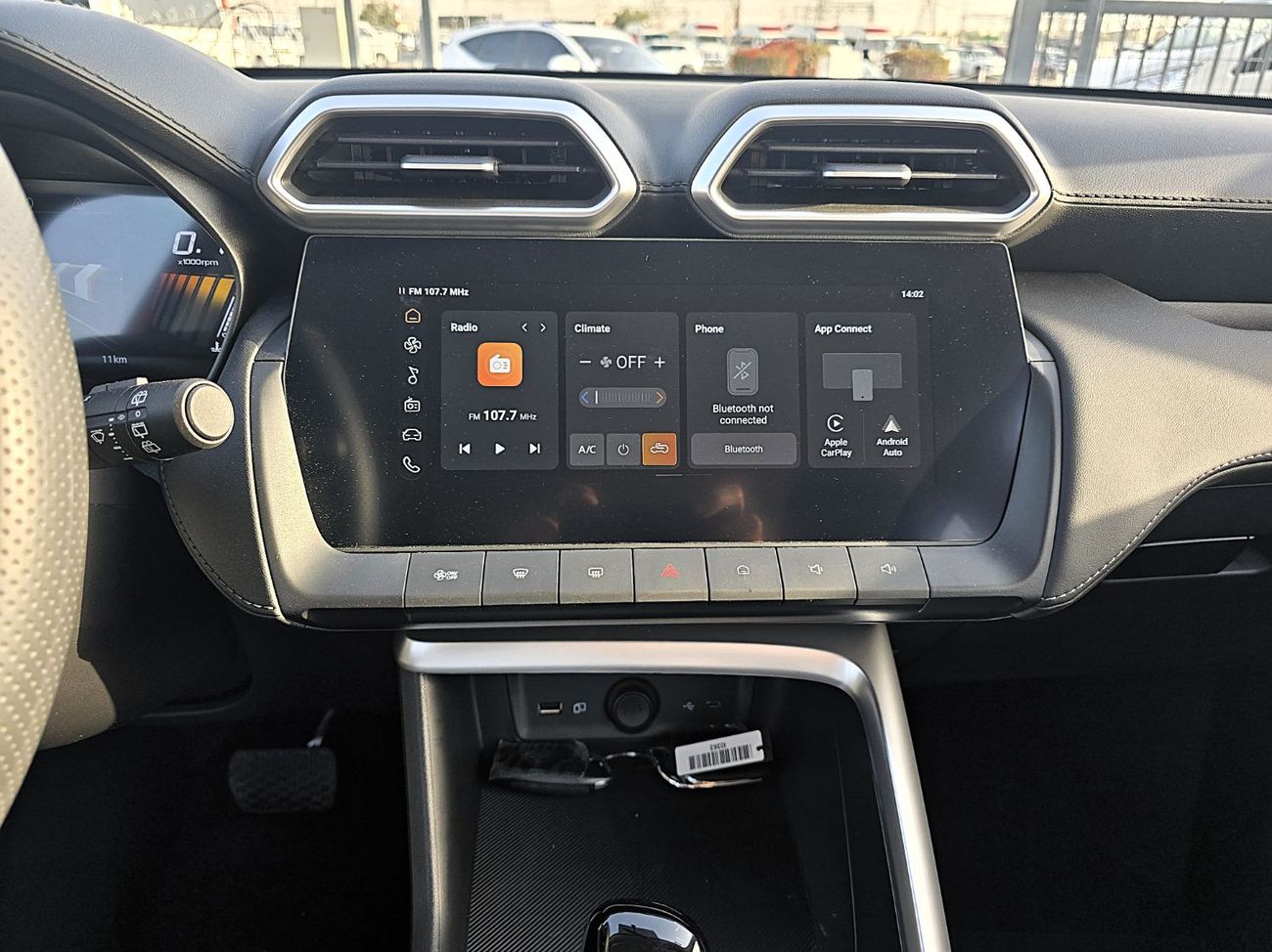 أم جي ZS Mg Zs Comf 1.5l A/T SUV FWD Leather seats Red Color 2026