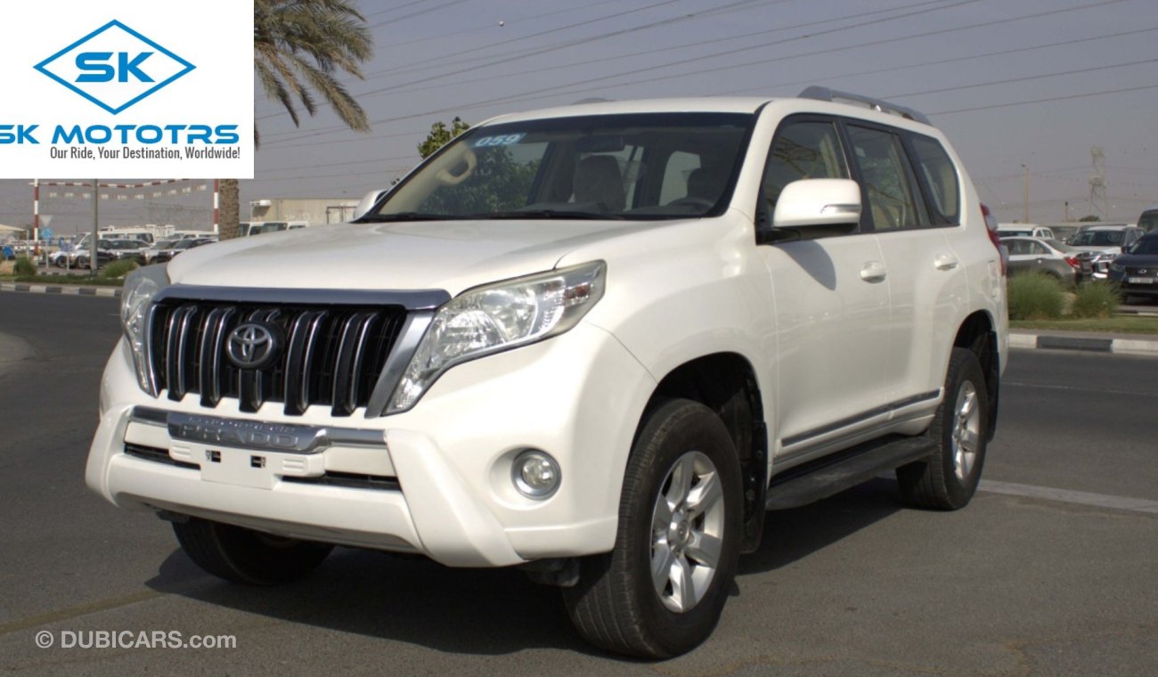 Toyota Prado 4.0L V6 PETROL, TXL 2016 WHITE ( LOT # 832)