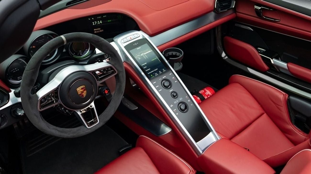 بورش 918 سبايدر - 2015 - GCC Specs