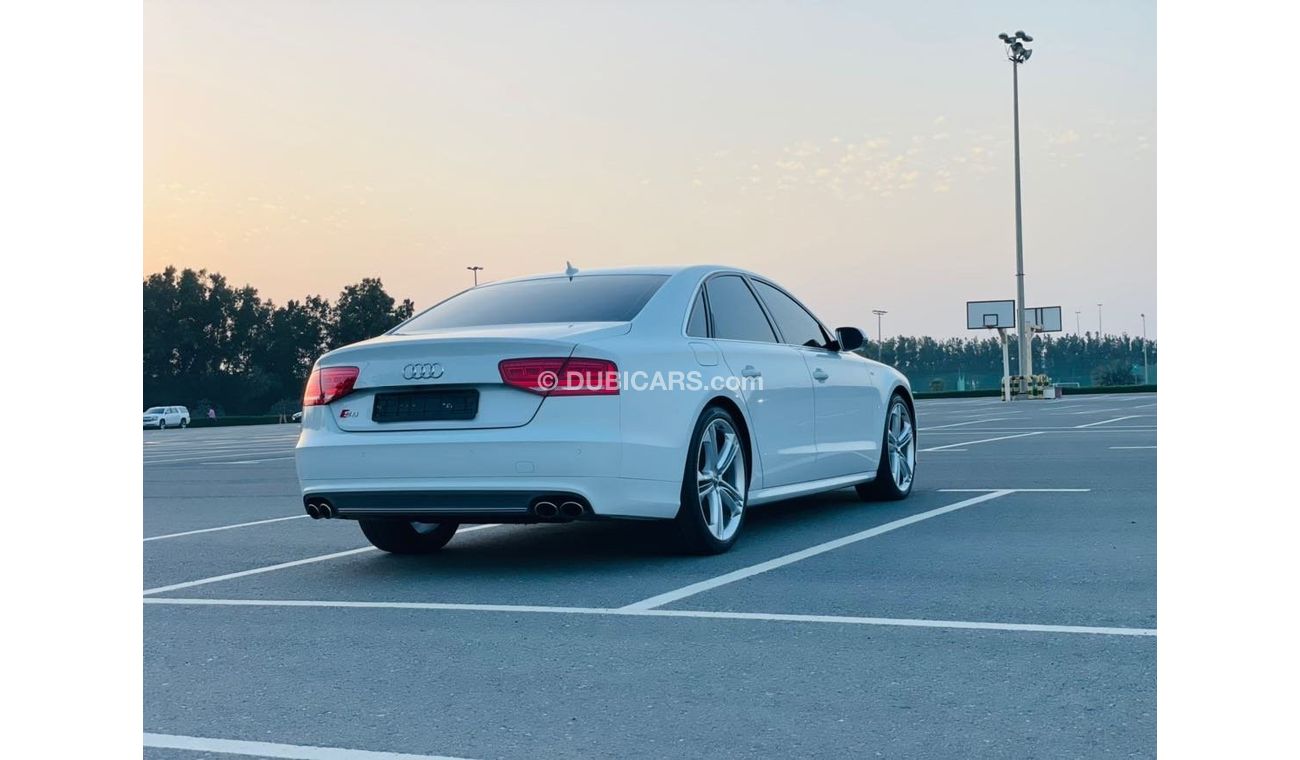 Audi S8 TFSI quattro Top AUDI S8 MODEL 2014 GCC SPACE FULL OPTION FULL SERVER HISTORY IN COMPANY