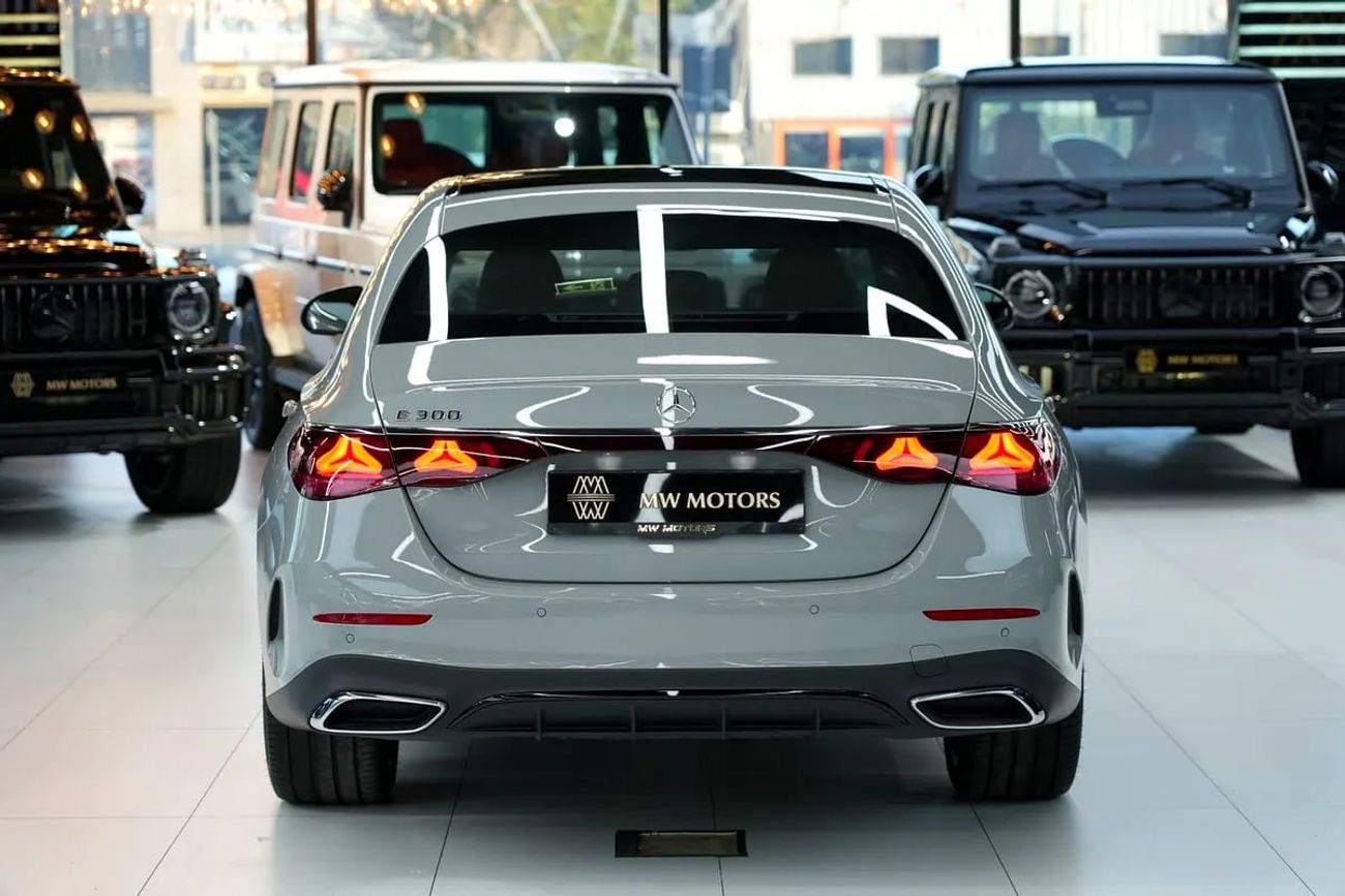 مرسيدس بنز E300 E 300 | GCC 0km | Agency Warranty | AMG Package