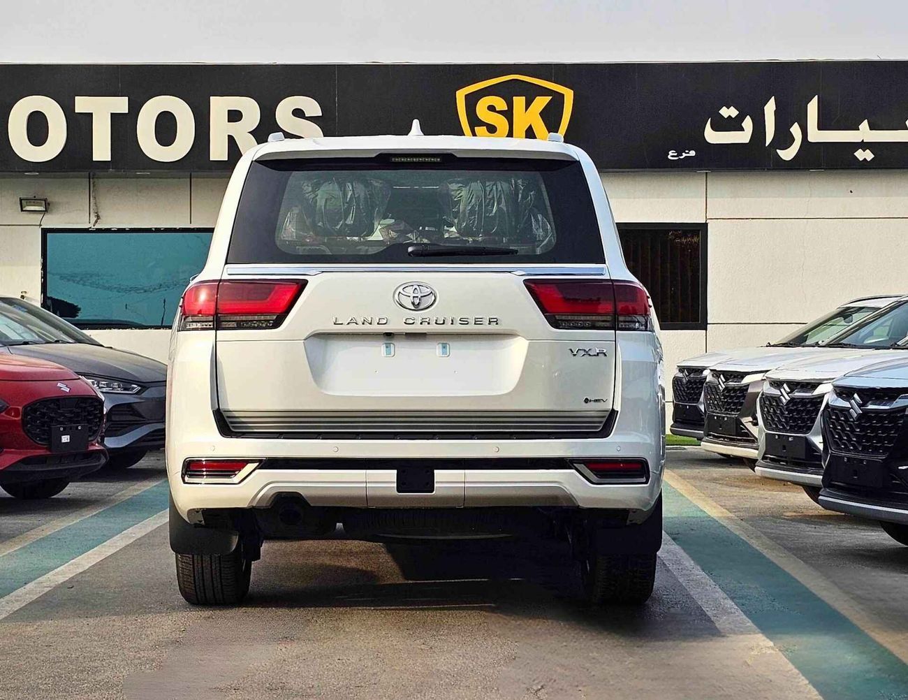 تويوتا لاند كروزر VXR HYBRID TWIN TURBO / HIGH OPTION WITH RADAR /3.5L V6 PETROL/ CODE#LCVXR35HV