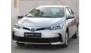 Toyota Corolla SE Toyota Corolla 2019 in excellent condition without accidents