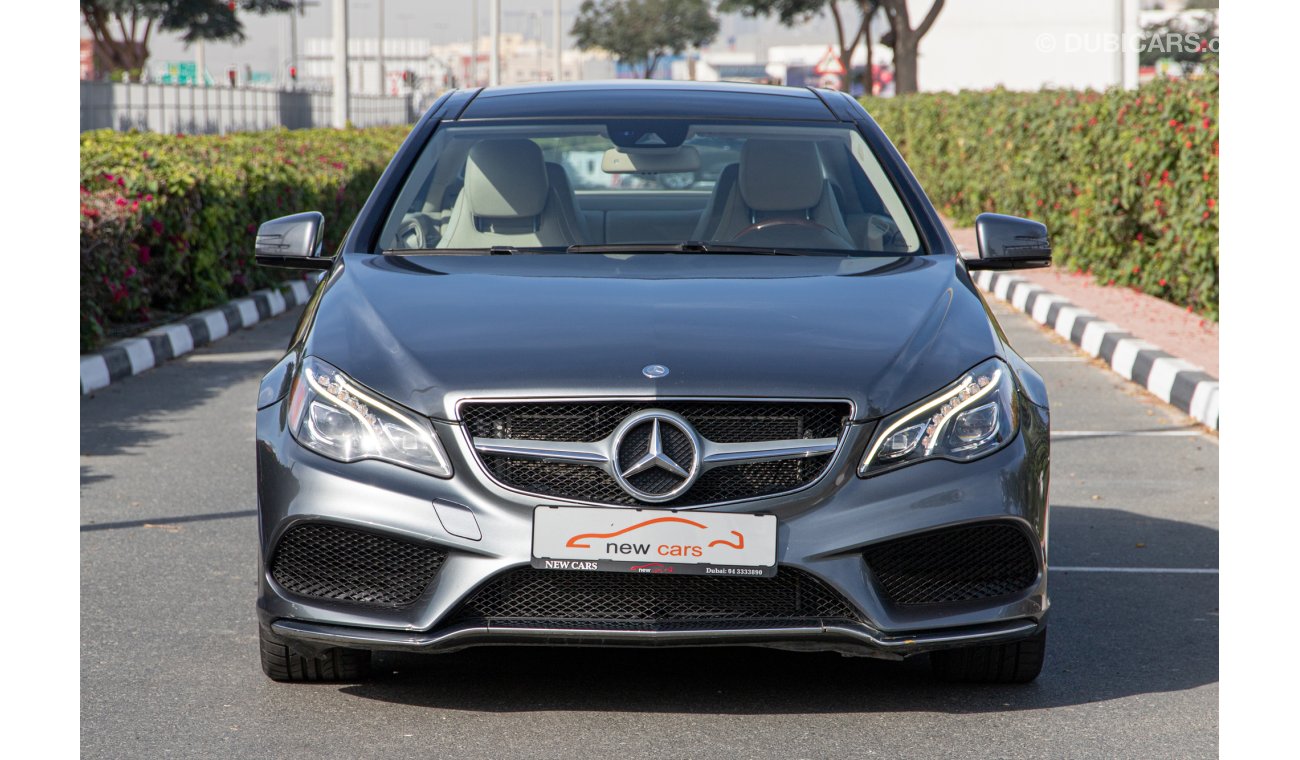 Mercedes-Benz E 400 Coupe REF #3216 CAR - 1840 AED/MONTHLY - 1 YEAR WARRANTY AVAILABLE