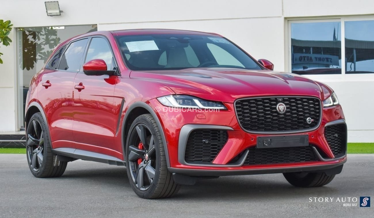Jaguar F Pace P550 5.0P S/C SVR AWD Aut. (For Local Sales plus 10% for Customs & VAT)