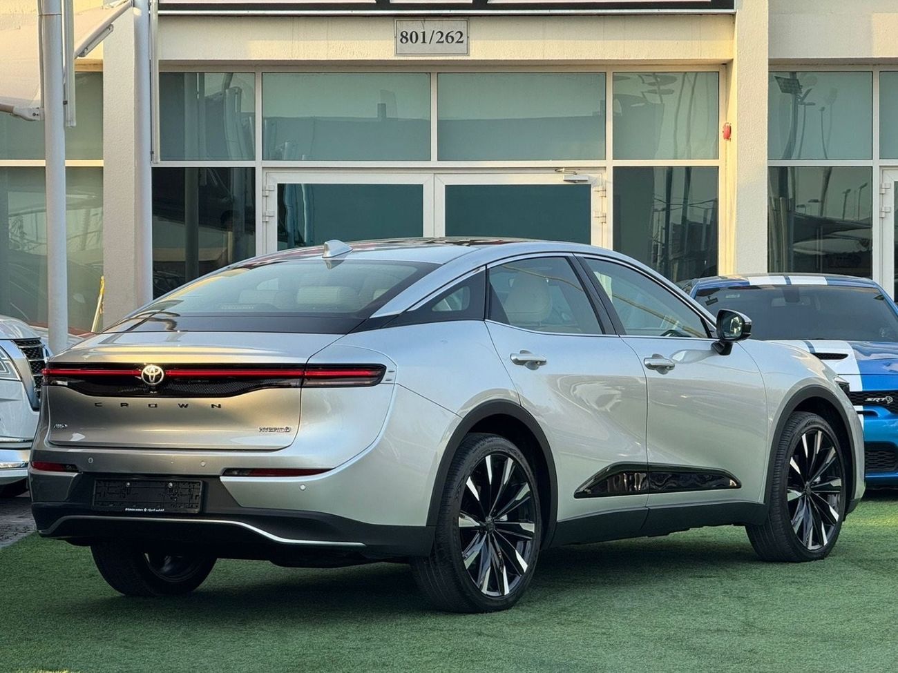 تويوتا كراون تويوتا كراون هايبرد خليجي 2023 تشييكات الوكالة (تحت الضمان وكالة الفطيم ) صبغ وكالة بحالة الوكالة  ف