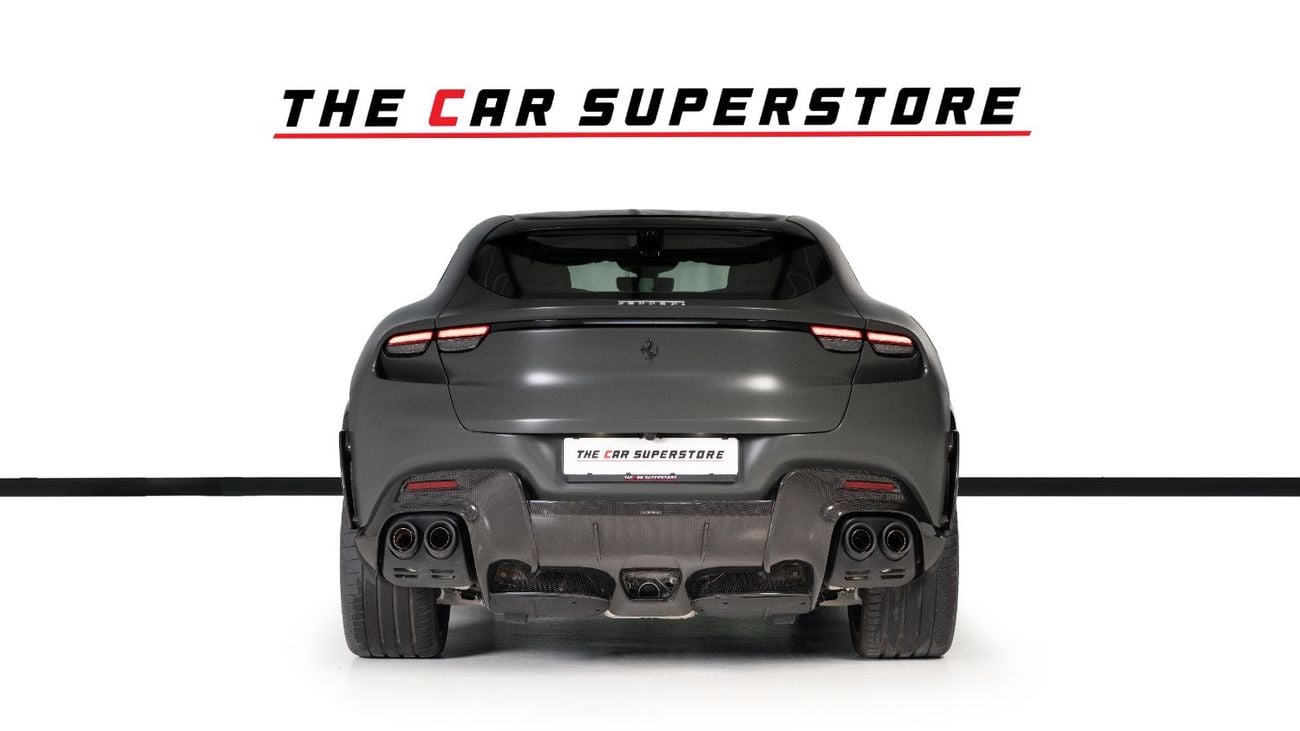 Ferrari Purosangue Naturally Aspirated V12-Full Carbon Fiber Package-BURMESTER High End Audio