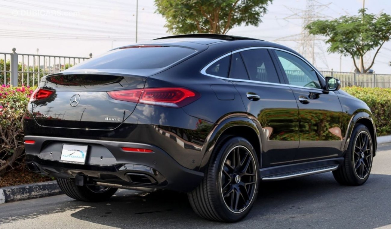 مرسيدس بنز GLE 450 AMG Coupe , 4Matic , GCC , 2022 , 0Km , With 3 Yrs or 100K Km WNTY