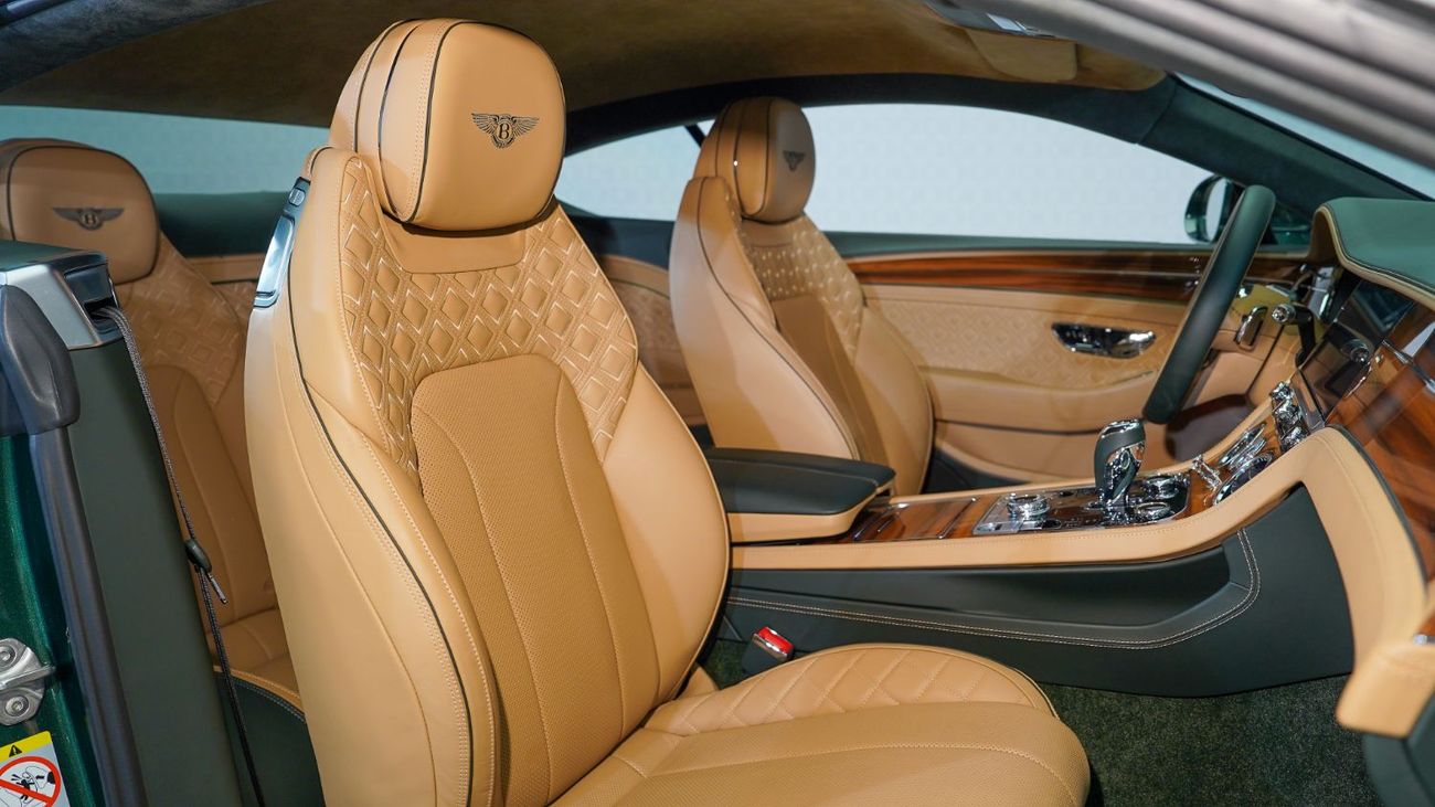 Bentley Continental GT 4.0T V8 | AED 12,100 PM | Warranty & Service May 2027 | GCC