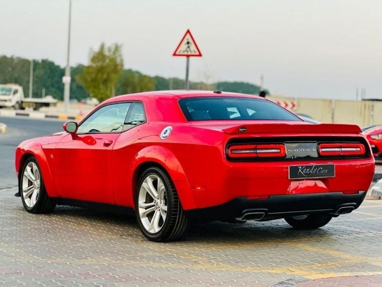Dodge Challenger R/T | Monthly AED 1580/- | 0% DP | Custom Alcantara Seats | Touch Screen | Cruise Control | # 71435