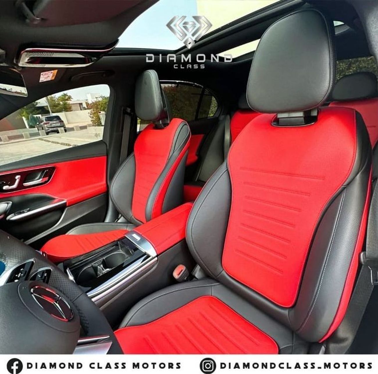 Mercedes-Benz C 200 Mercedes C200 AMG Premium +  Panoramic Full Option  GCC  Zero km  5 years Agency Warranty