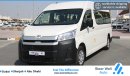 Toyota Hiace HI ROOF 15 SEATER PASSENGER VAN 2020 WITH WARRANTY AND 4 YEARS SERVICE PACKAGE FROM TOYOTA
