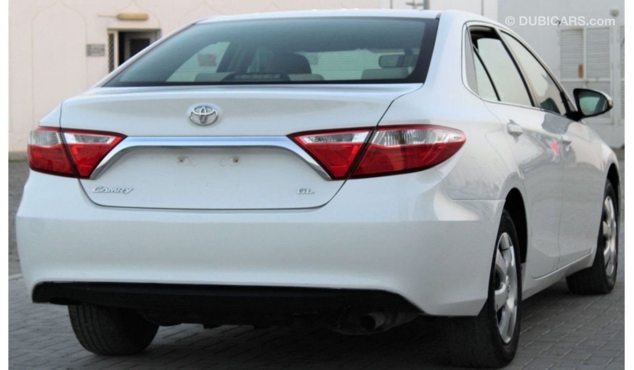 Toyota Camry GL GL GL Toyota Camry 2016 GCC in excellent condition without accidents