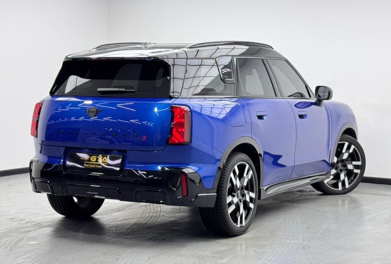 ميني كوبر إس كونتري مان 2025 Mini Cooper Countryman S Jcw Kit, Mini Warranty+Service Contract+Full Mini Service History, GCC