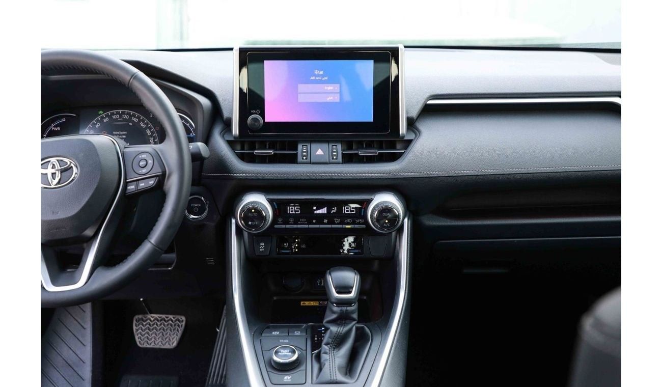 Toyota RAV4 2024 TOYOTA RAV4 HI 2.5 - PLATINUM WHITE PEARL inside BLACK