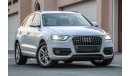 Audi Q3 35 TFSI 2015 GCC under Warranty with Zero Down-Payment.