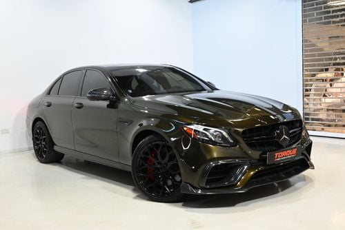 Mercedes Benz E63 AMG S 2018 Mercedes-Benz E63 S AMG 4MATIC+, Service History, Excellent Condition, Clean Title
