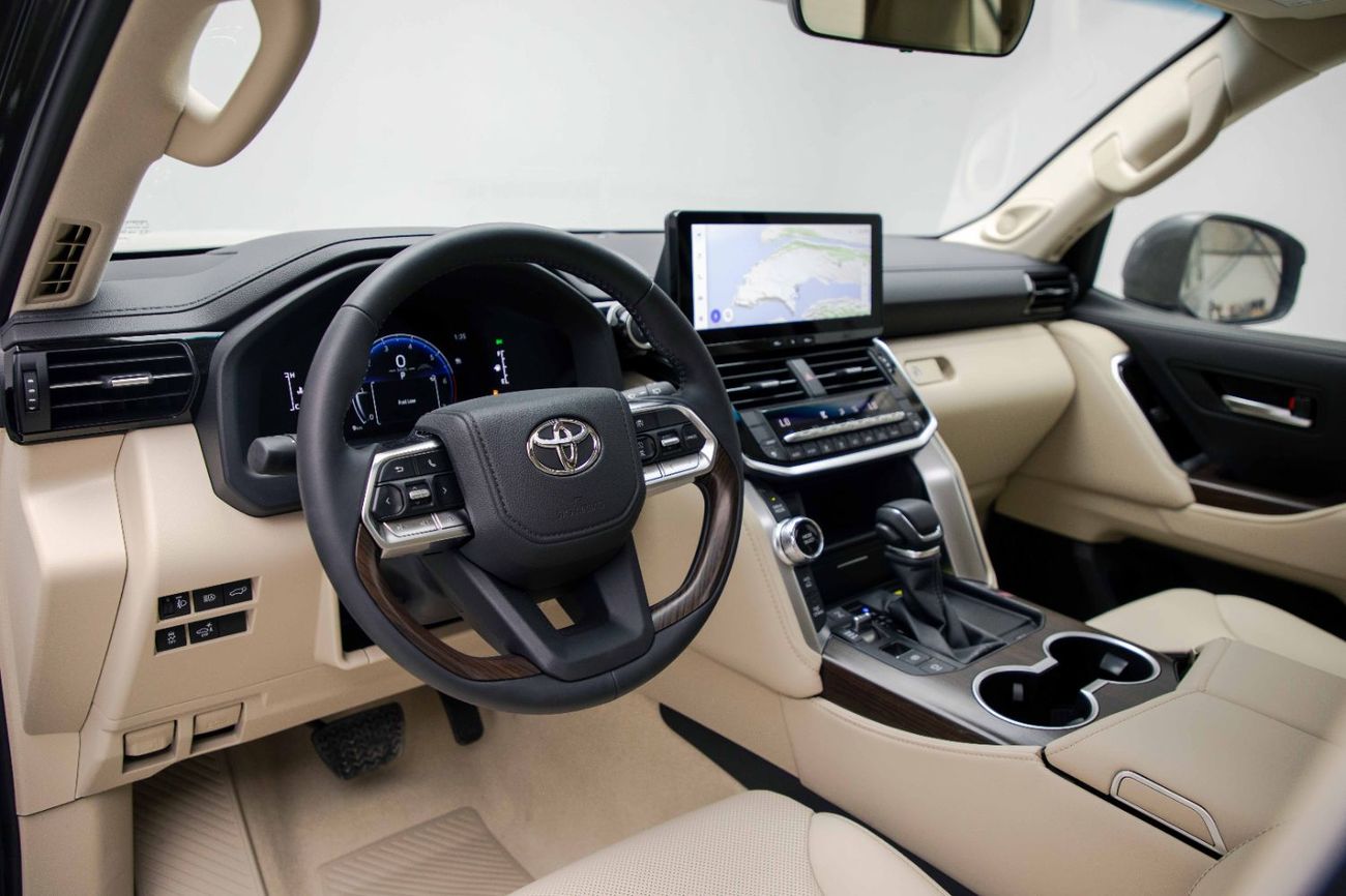 Toyota Land Cruiser GXR 3.5L - Grey Metallic Inside Beige | Export Only