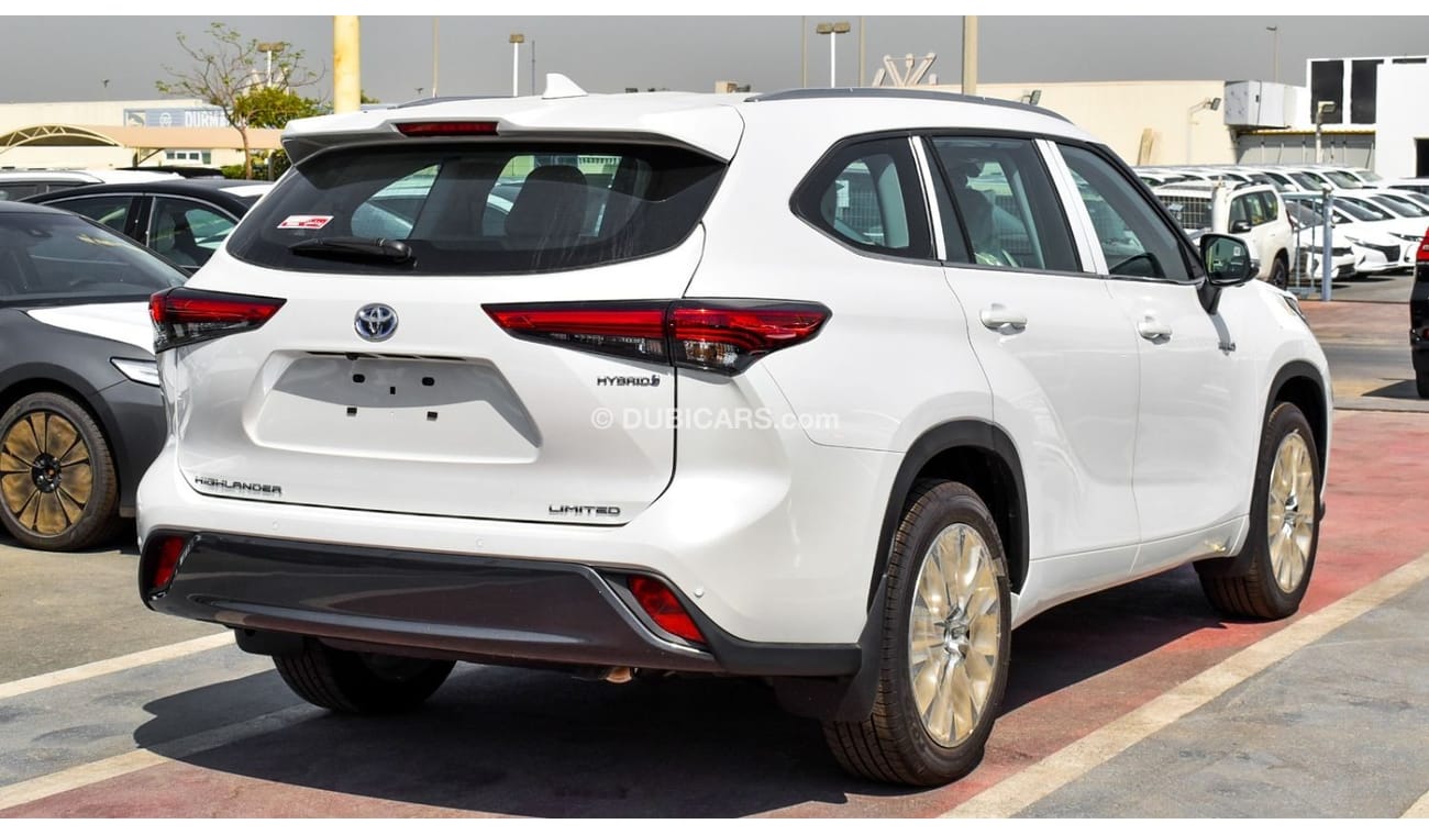 Toyota Highlander TOYOTA_HIGHLANDER_LIMITED_2.5L_HYBRID_2023_GCC_JBL_WHITE_BLACK