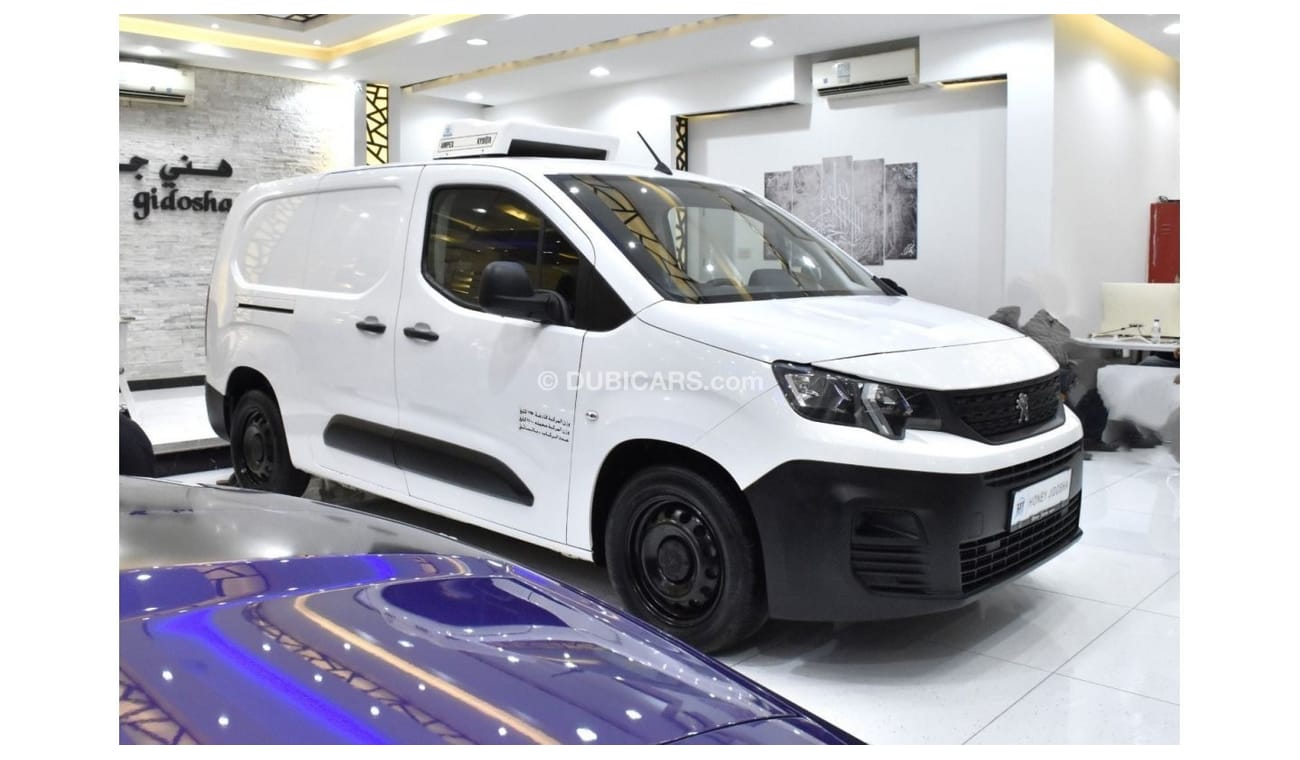 Peugeot Partner EXCELLENT DEAL for our Peugeot Partner Chiller Van ( 2020 Model ) in White Color GCC Specs