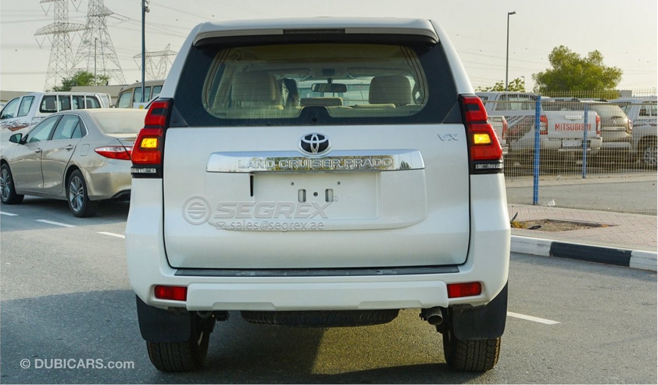 Toyota Prado 21YM 2.7L PETROL,A/T VX ,Sunroof, 2 electric seats ,Black/Black available -اسود متوفر