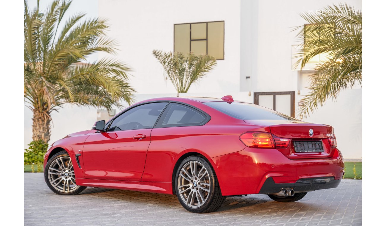 BMW 430i M-Kit Coupe | 2,233 P.M | 0% Downpayment | Full Option | Agency Warranty and Service Until 2023
