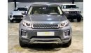 Land Rover Range Rover Evoque 2017 Land Rover Evoque Al Tayer warranty till 06/2022