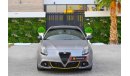Alfa Romeo Giulietta Veloce | 1,956 P.M | 0% Downpayment | Fantastic Condition!