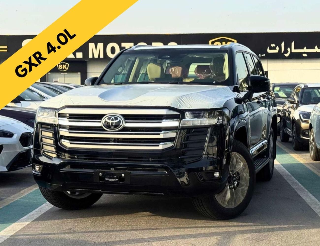 تويوتا لاند كروزر GXR HIGH OPTN 4.0L PETROL V6 OMAN SPECS /RADAR /360 CAMERA | SOFT CLOSE DOOR | CODE#GXR4OM