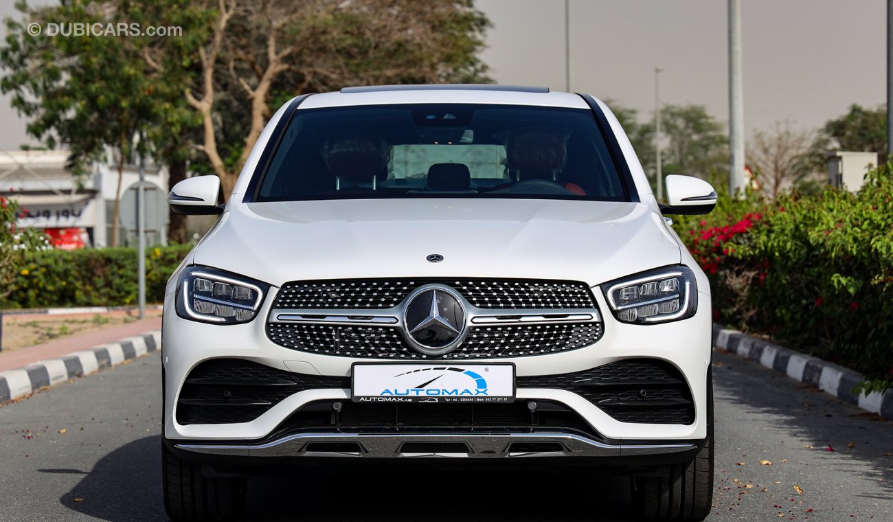 مرسيدس بنز GLC 200 AMG Coupe RWD 2021 GCC 0km W/ 2Yrs Unlimited Mileage Warranty @ Dealer