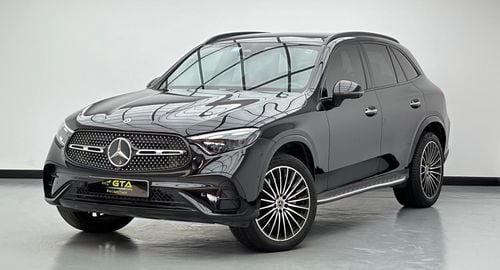 مرسيدس بنز GLC 200 4MATIC HIGH 2024 Mercedes-Benz GLC 200 4MATIC, June/2029 Mercedes Warranty + Service Contract, Full