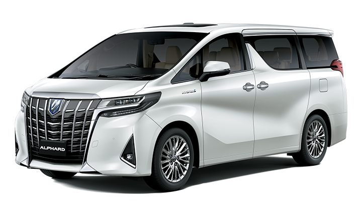 Toyota Alphard cover - Front Left Angled
