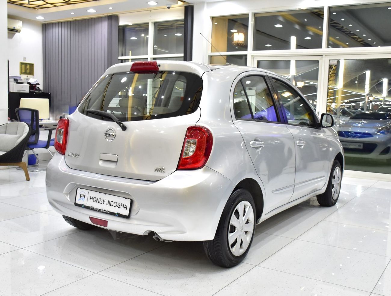 نيسان ميكرا EXCELLENT DEAL for our Nissan Micra ( 2019 Model ) in Silver Color GCC Specs